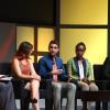 Panelists on stage.