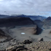 A panoramic photo of the Dry McMurdo Valleys