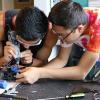 GoldShirt students in projects course