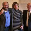 Janet deGrazia with Ken Anderson and CU Boulder Chancellor Phil DiStefano. 