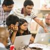 CU ITP students participate in hackathon.