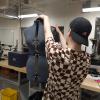 Nathan Straub, a rising senior in computer science works on the "skeleton" – a network of accelerometers connected to a low-power computer.