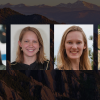Headshots of the four women