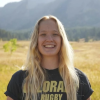 Emma Andreasen in a rugby shirt