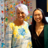 Kimberly with mentor Carrie Adams at the Museum of Boulder