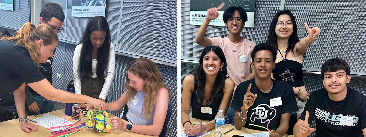 Engineering Connections students