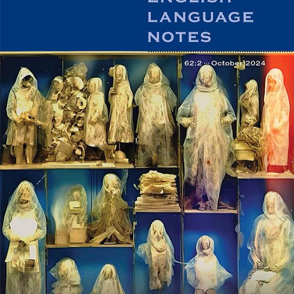 Display of ghostly doll figures