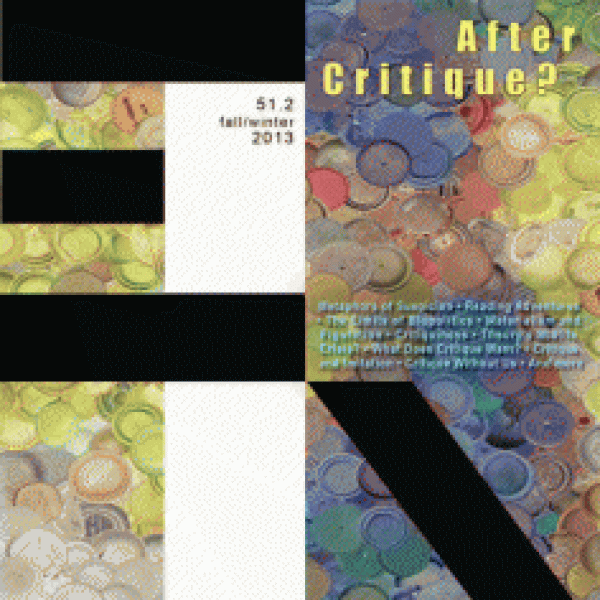 After Critique journal cover