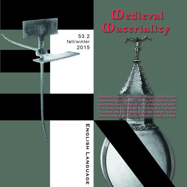 Medieval Materiality journal cover