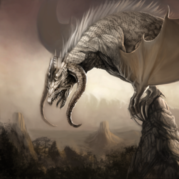 Illustration of a dragon