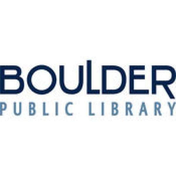 Boulder Public Library logo, which is just wording