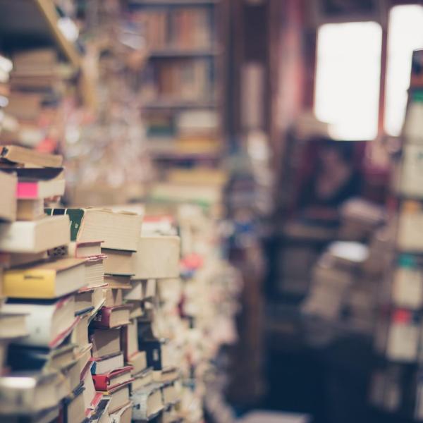 Inside of a bookstore