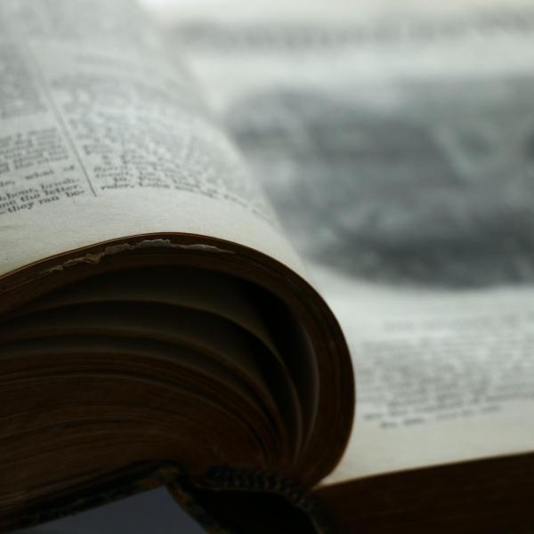 An open book