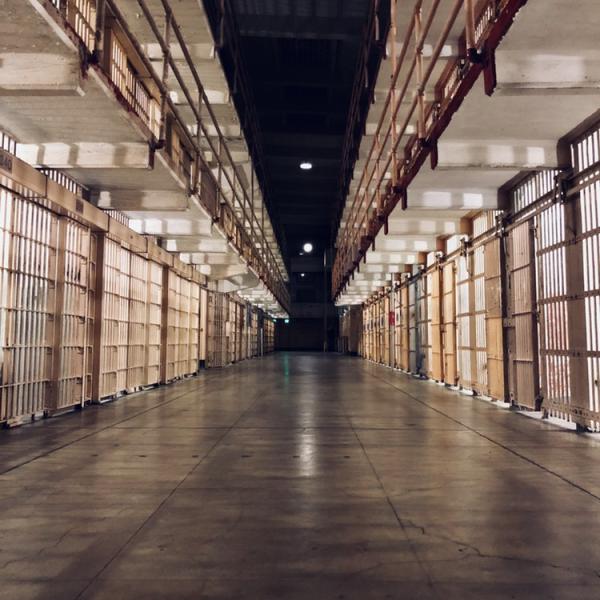 Interior of an empty prison