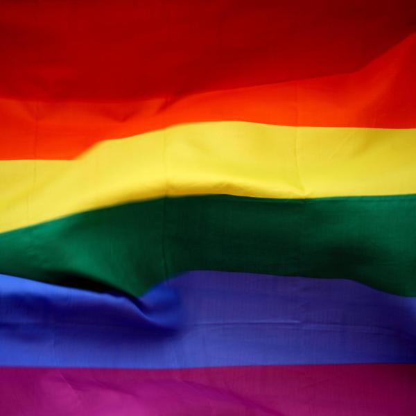 Gay pride flag