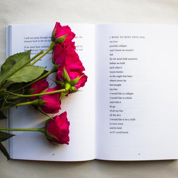 BOOK AND A ROSE