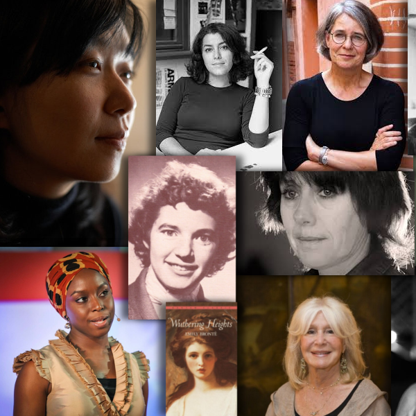 Showing the faces of women throughout history