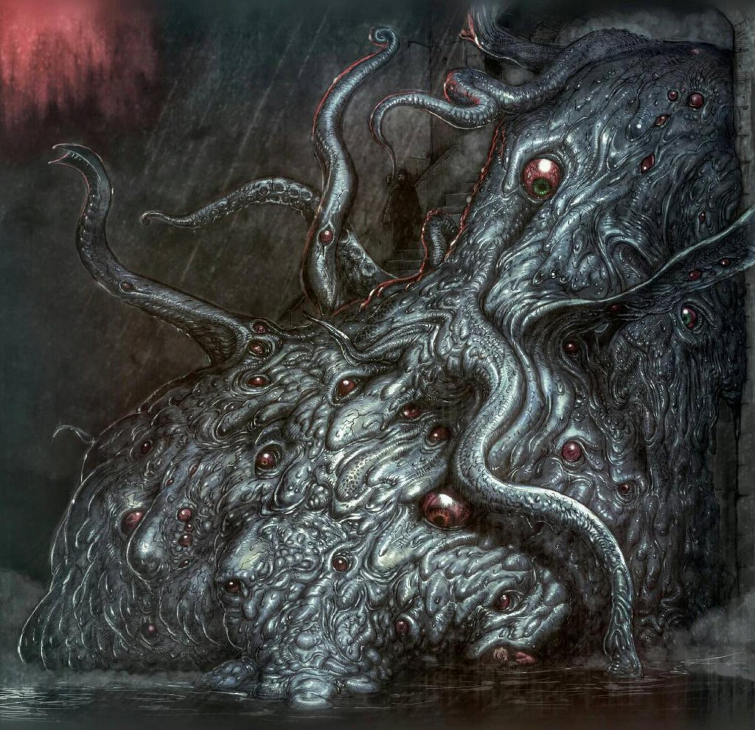 Illustration of a squid-like creature