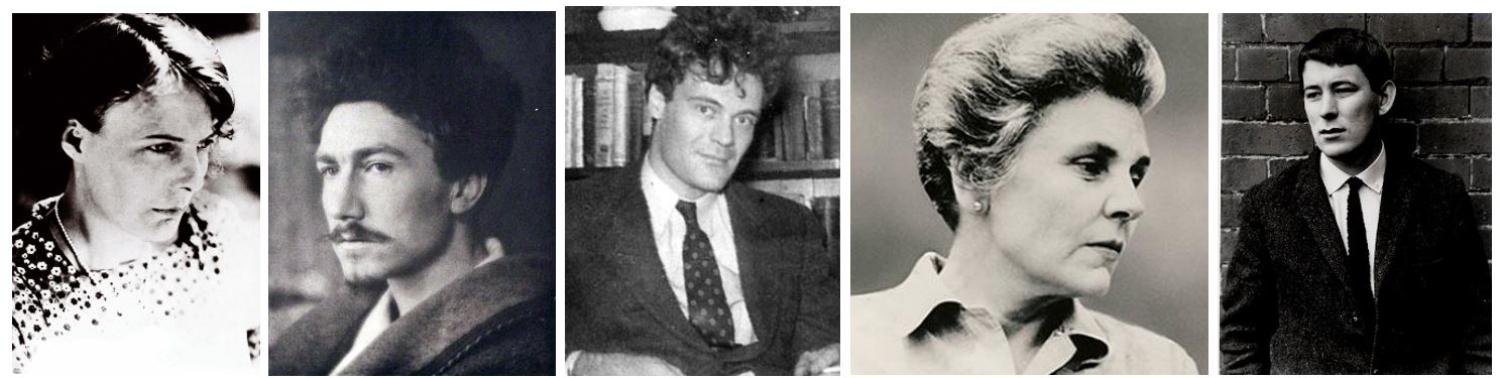 H.D, Pound, Hardy Bishop, and Heaney