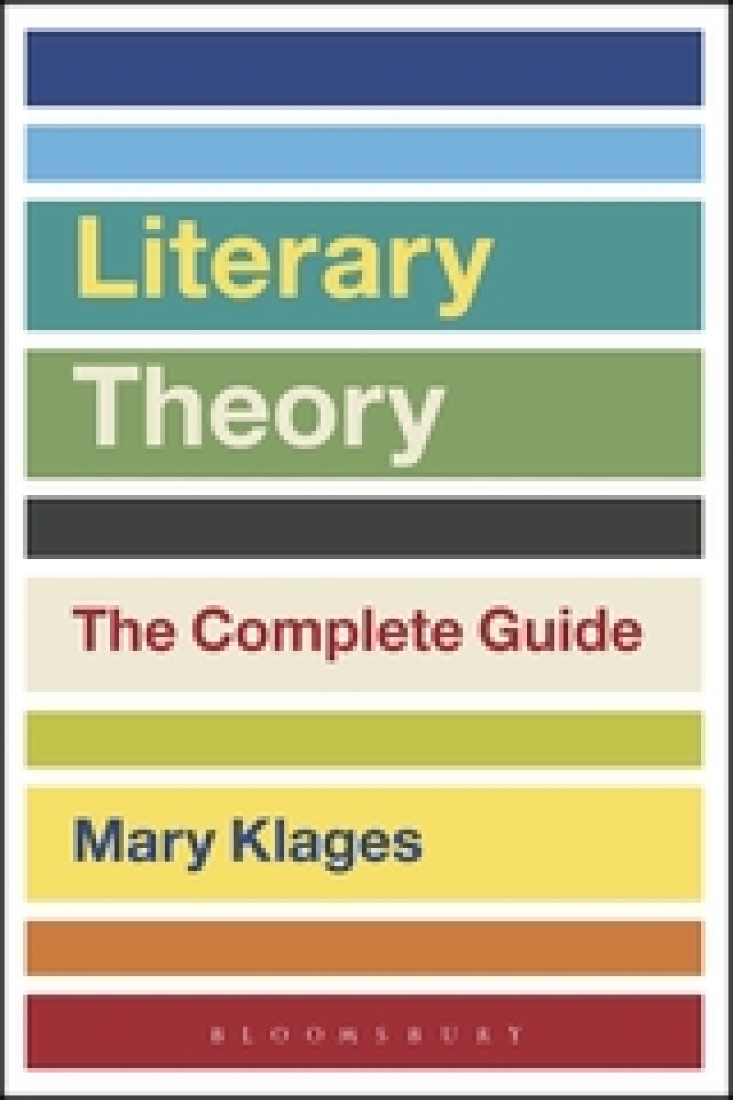 Cover of Mary Klages' book "Literary Theory"