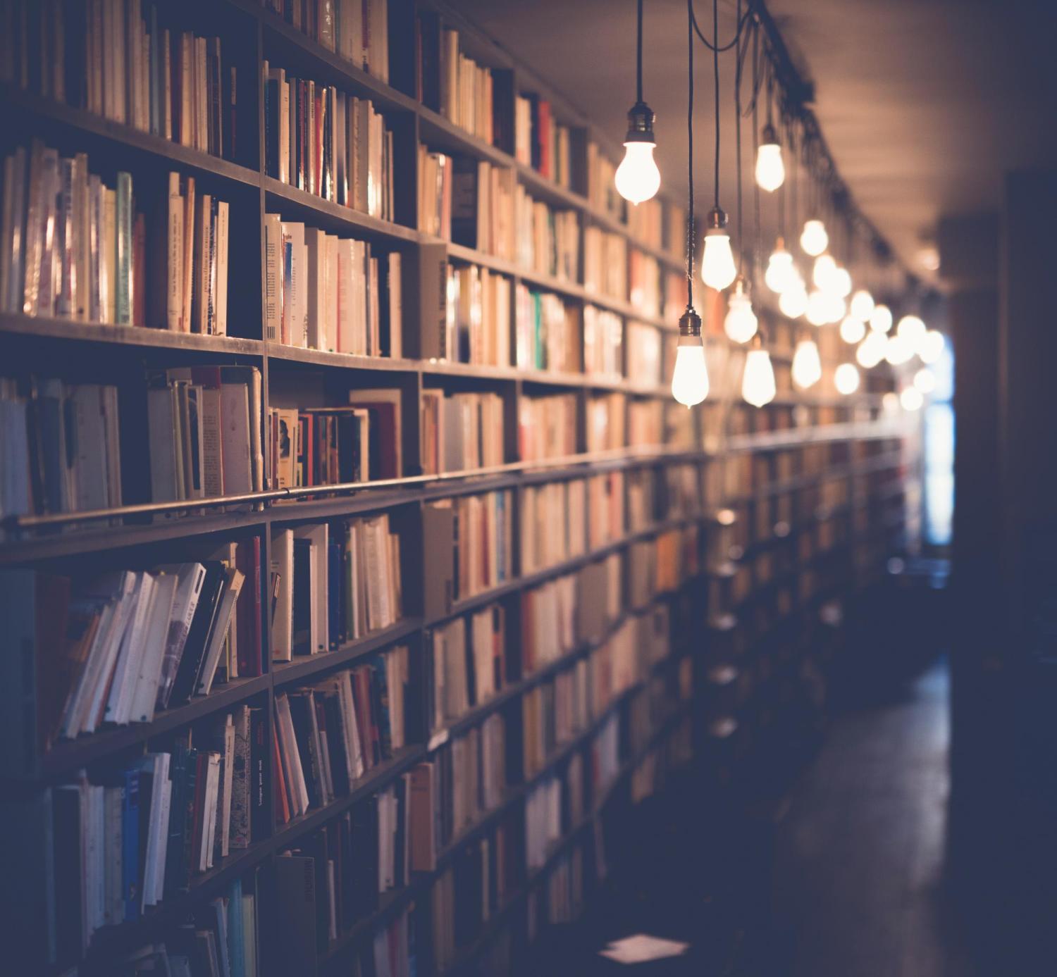 BOOKS AND LIGHTBULBS