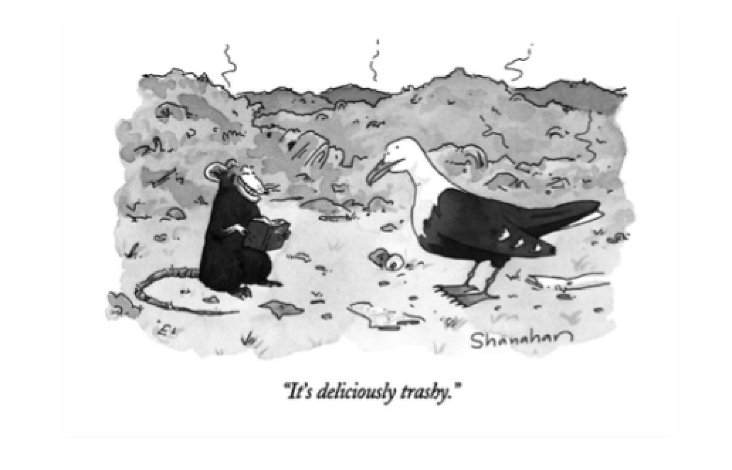 it's Deliciously Trashy Cartoon