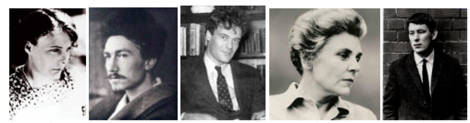 Five writers in a row