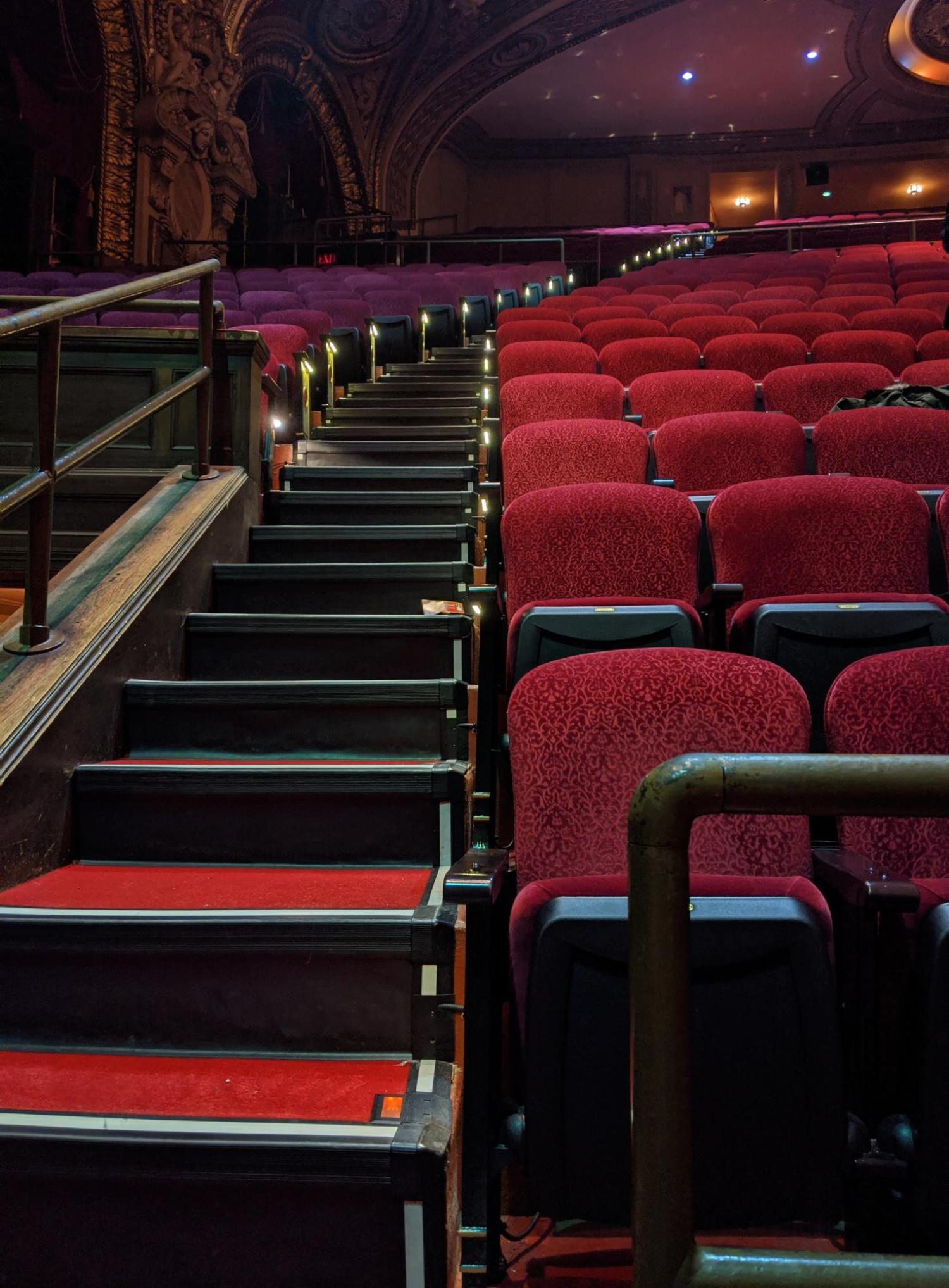 Movie theater seats