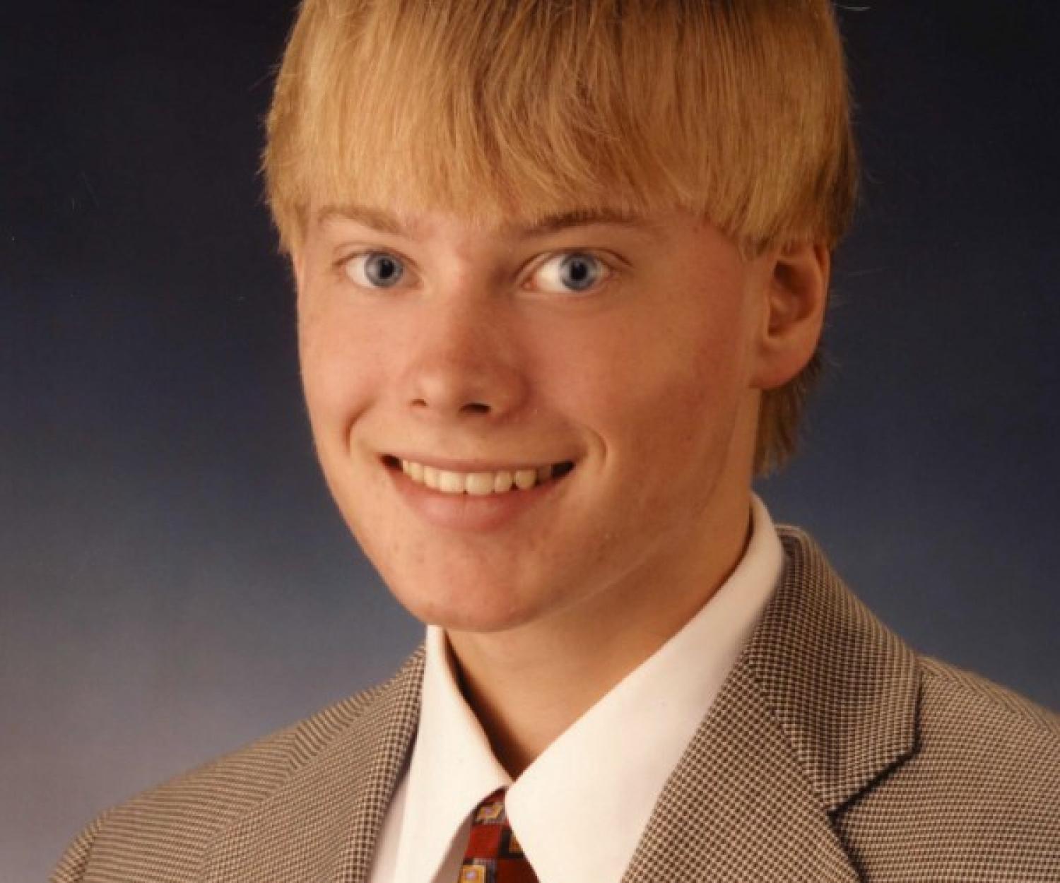 Alex's high school senior photo