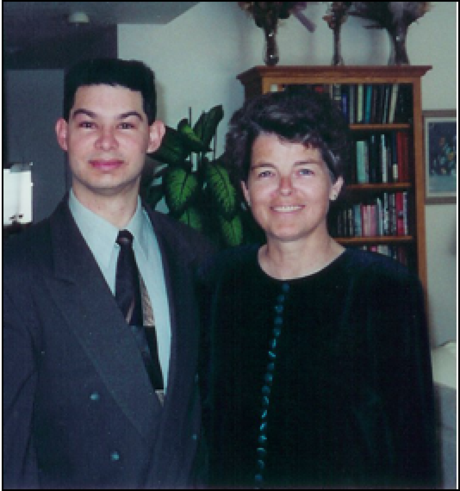 Curtis and his mom Donna