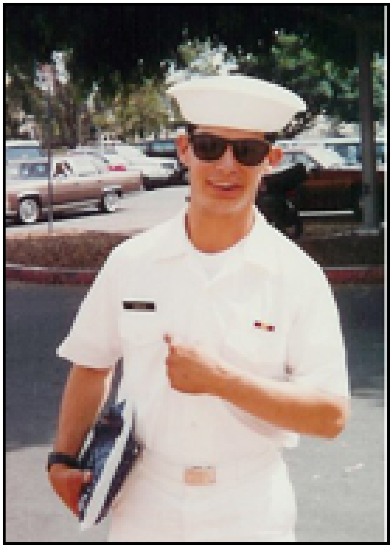 Curt in Navy uniform