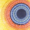 Circle of colors like a rainbow