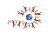 illustration of people holding hands around a globe