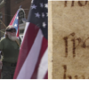 Neo-Nazis and Old English writing side-by-side