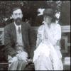 Photo of a man and Virginia Woolf