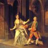 Painting of royal socialites in Georgian England