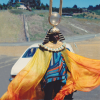 Sun Ra in Afrofutristic clothing
