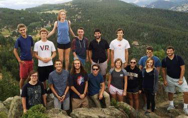 Photo of Environment and Natural Sciences RAP students
