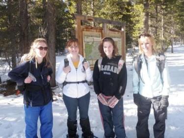 snowshoe hike