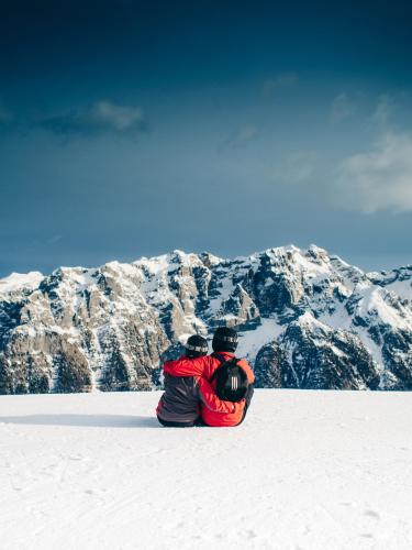 Downhill ski trip