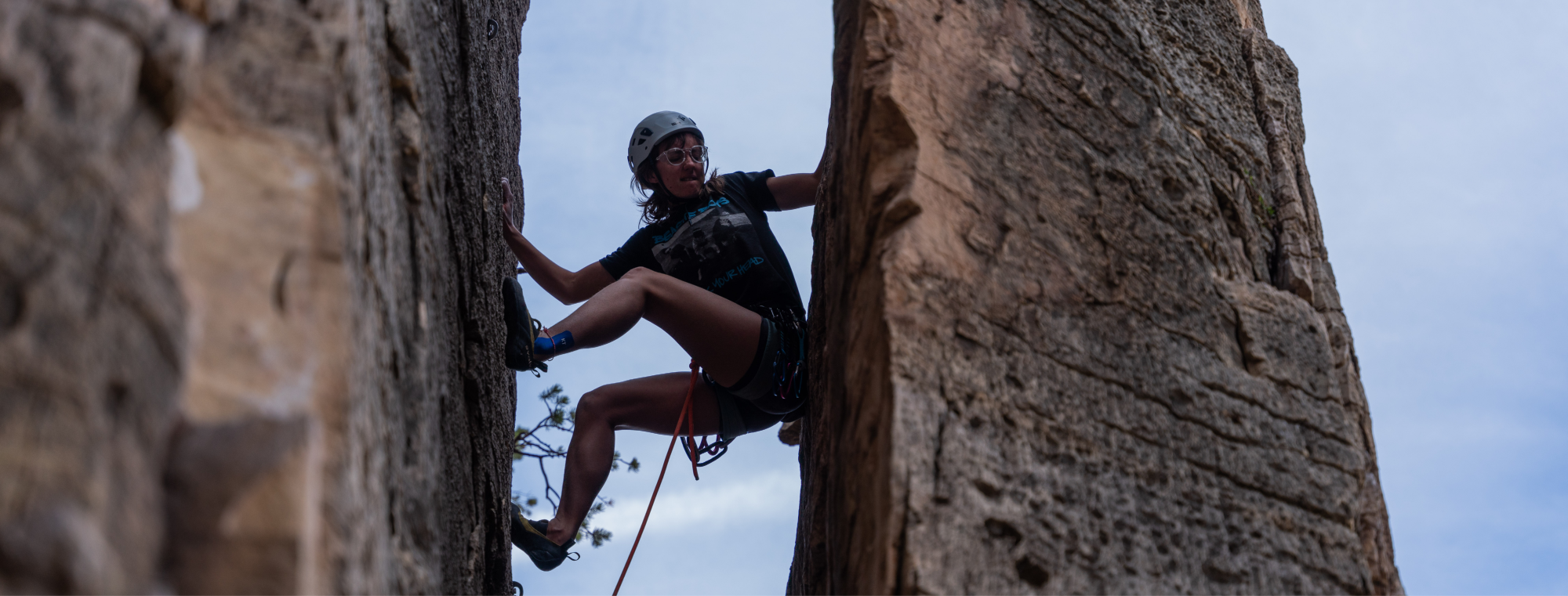 Ainsley Watkins Climbing