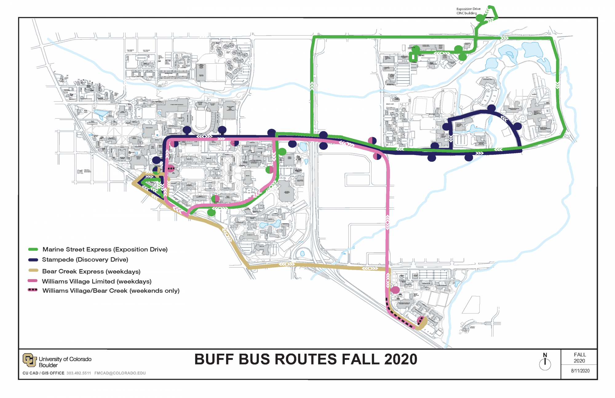 Marine Street Express bus route