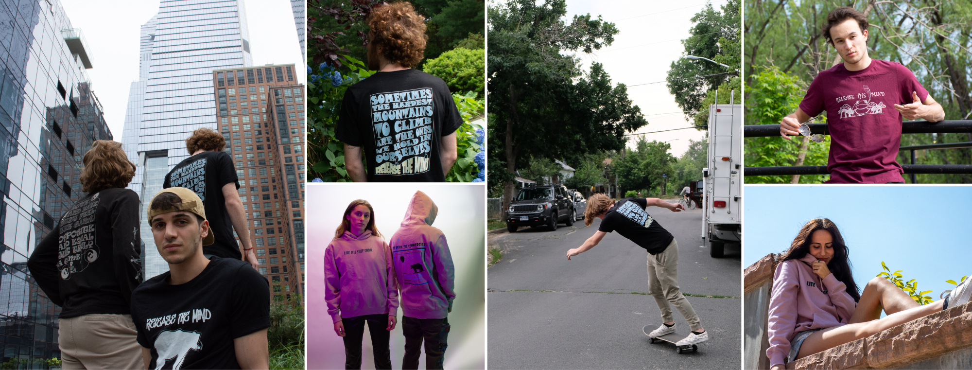 Architecture student creates clothing company to spread positive message