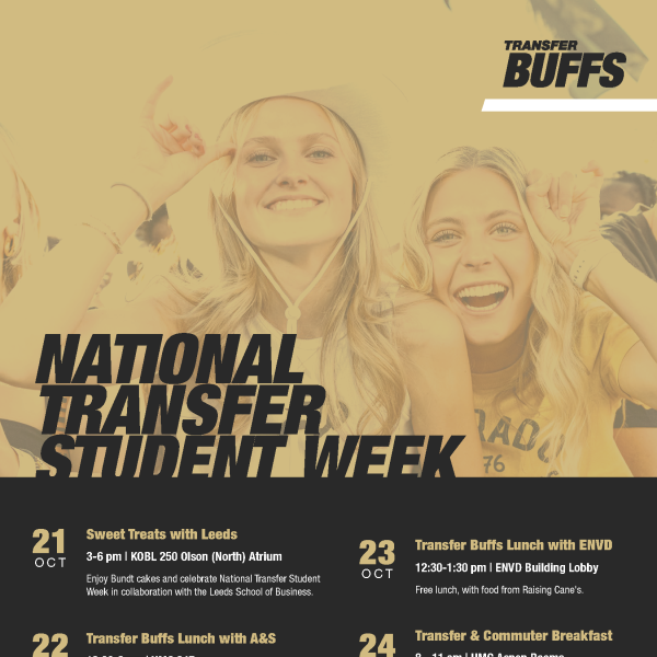 National Transfer Student Week graphic