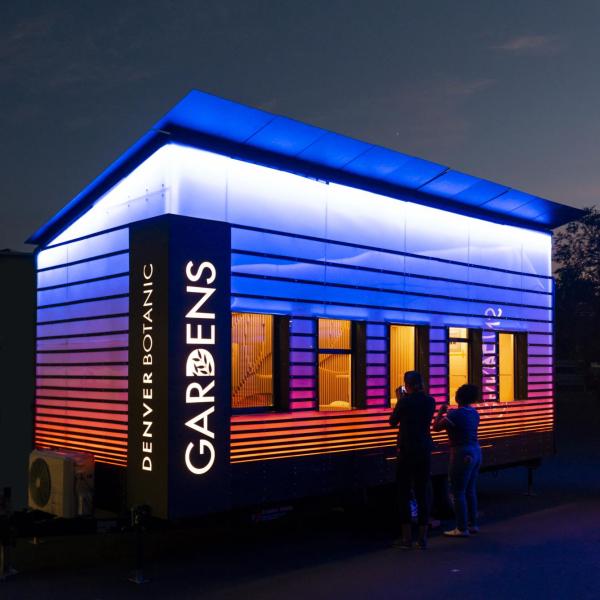 Denver Botanic Gardens Ticket booth