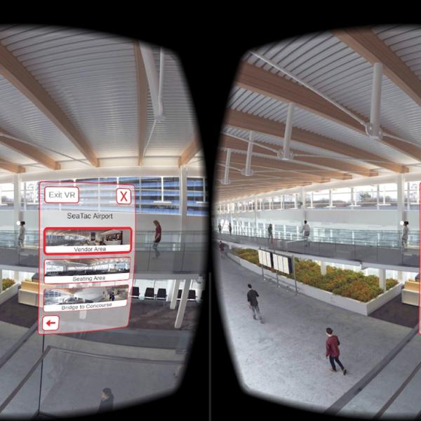 Virtual Reality Application Screenshot