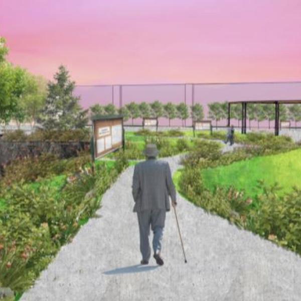 The Art Garden Perspective Rendering