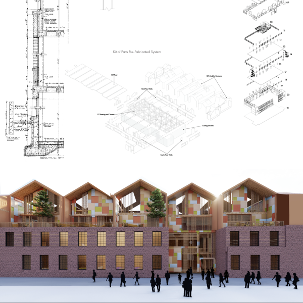 The building complex "The Nest"