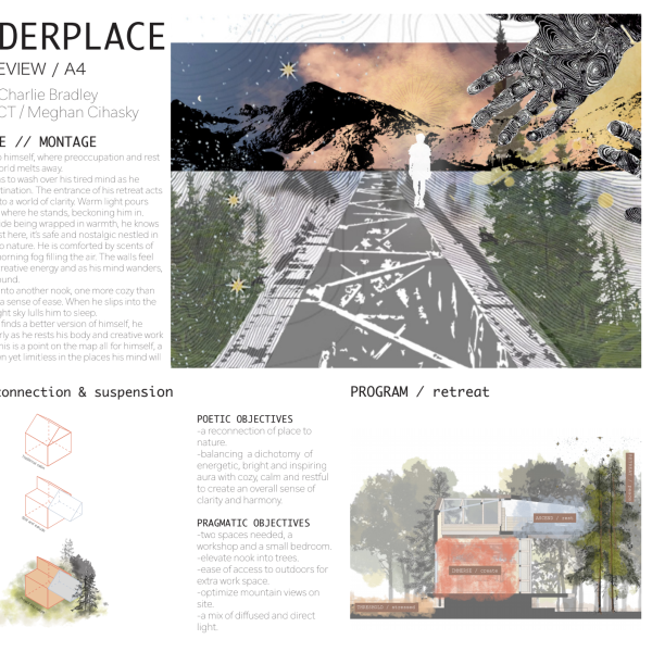 Student design based on nature, "Wilderplace"