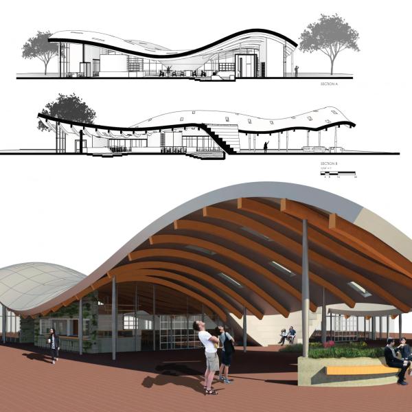 Audrey Freeman's Boulder Central Hall from ENVD 4100